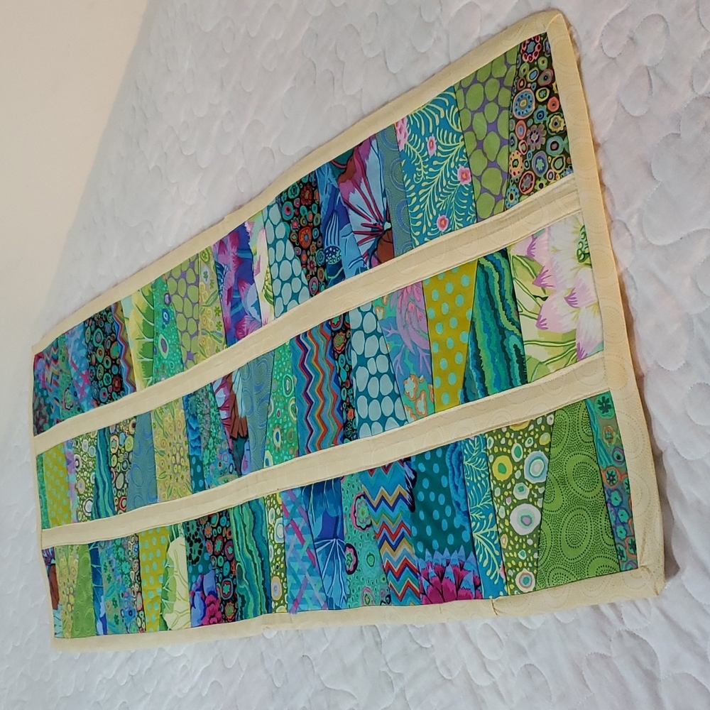 Handmade Reversable  Patchwork Table Runner